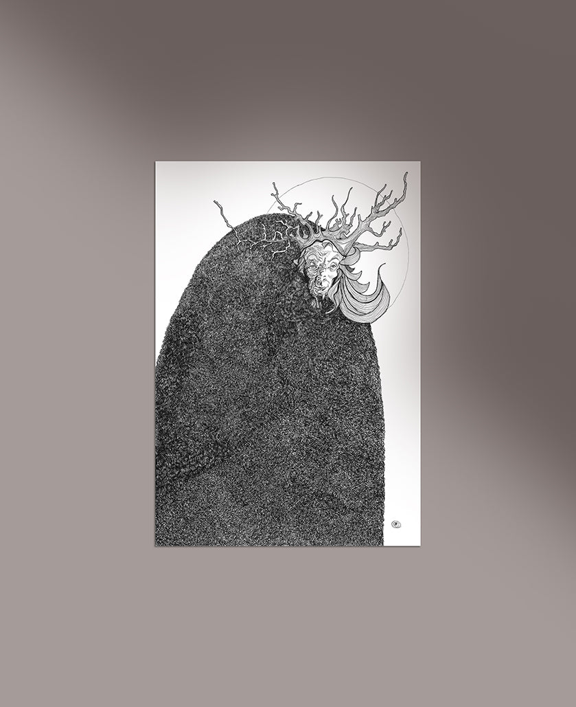 The Cailleach original drawing
