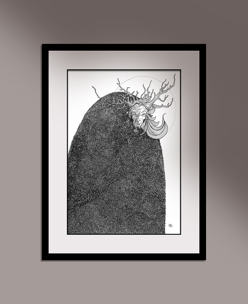 The Cailleach original drawing