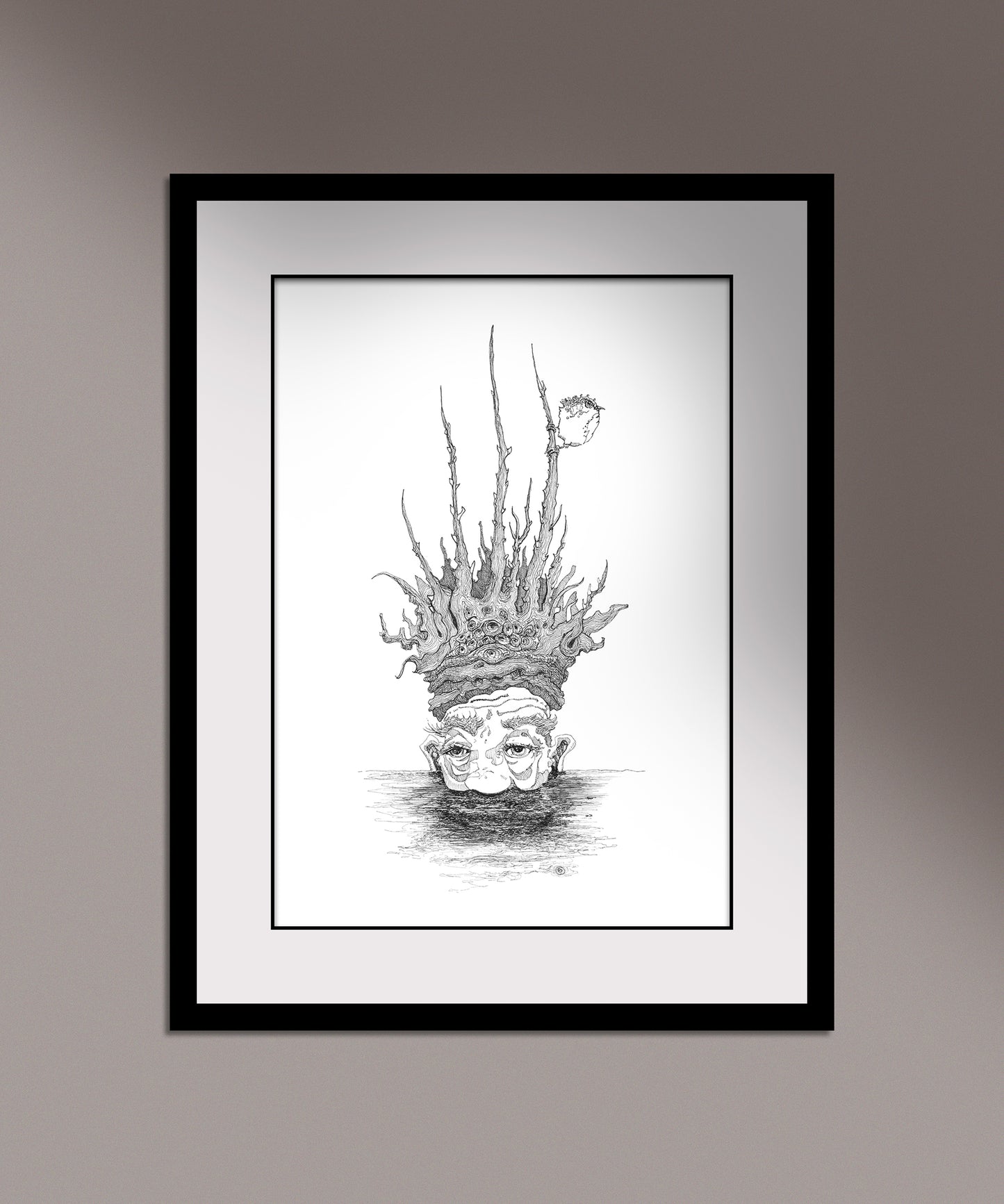 Who is King of the Birds? fine art print